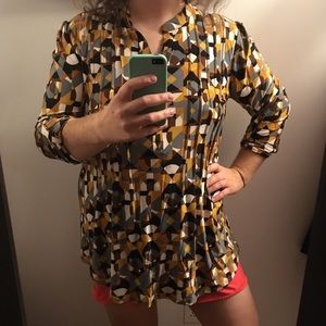 Geometric Sassy Tunic